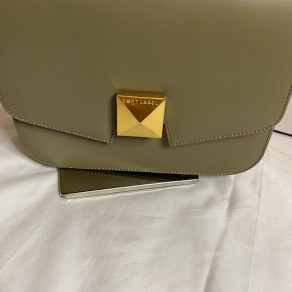 EMP.T LABEL Cube Box Bag - Taff/olive green-crossbody purse - Picture 3 of 11